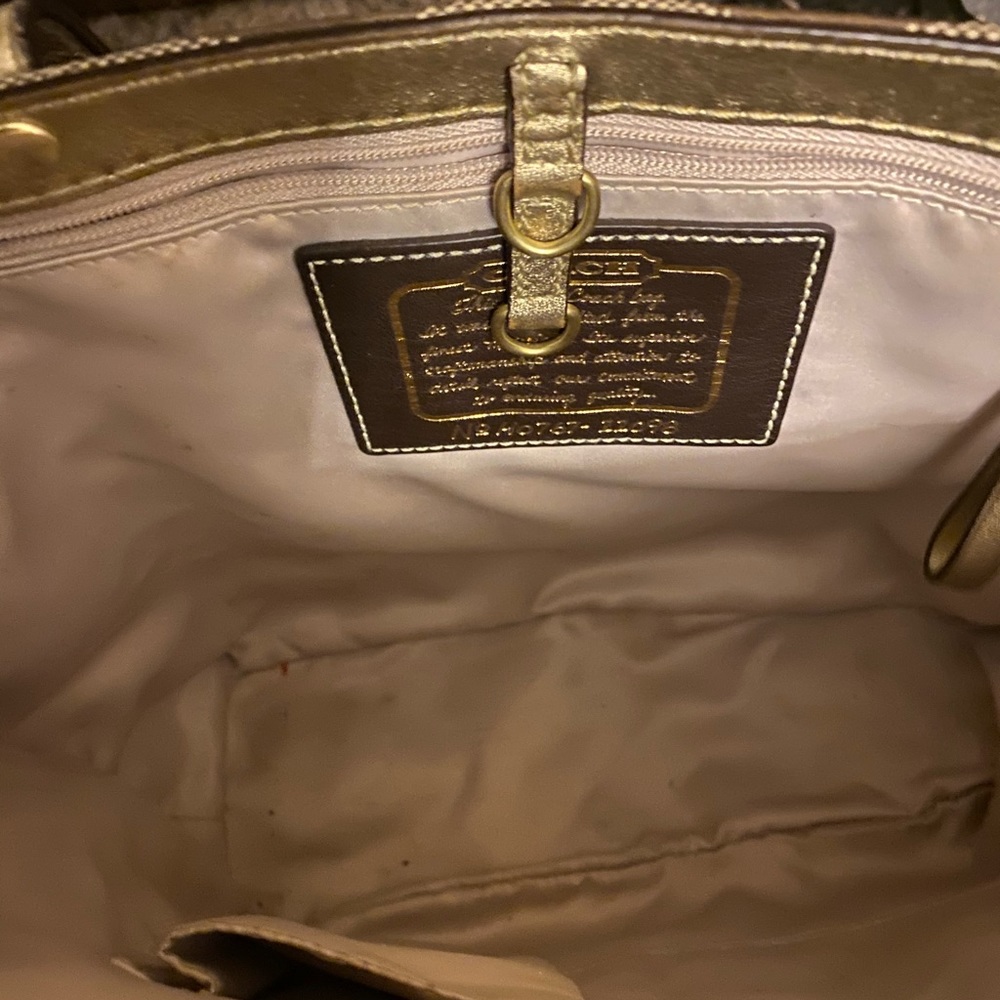 Authentic Coach Purse - Picture 3 of 4